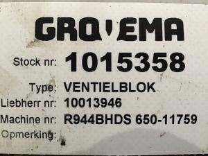 Liebherr Blocco valvole